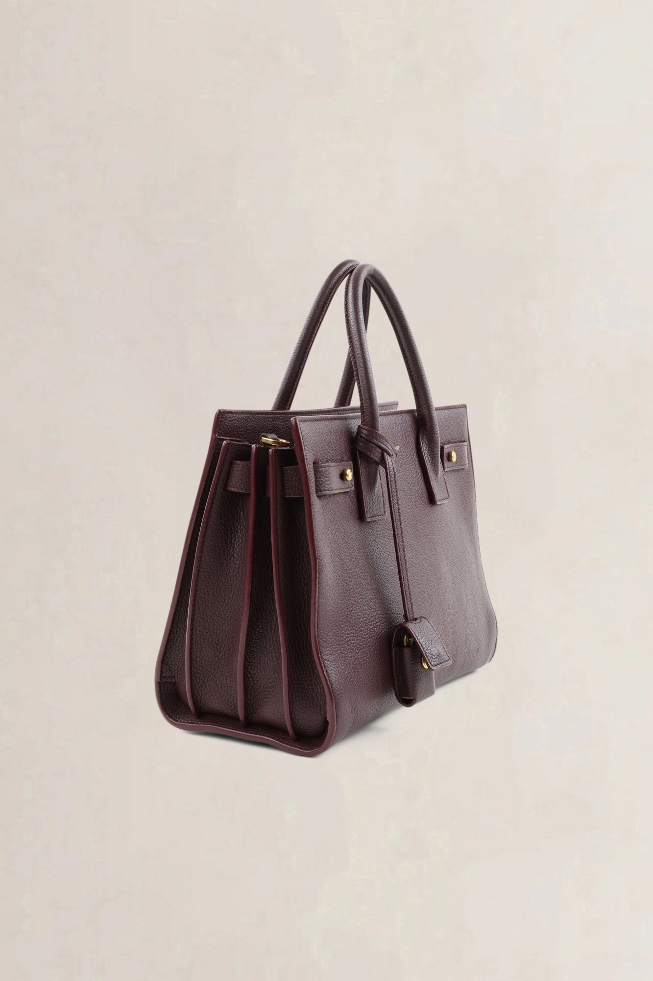 Saint Laurent Sac de Jour Baby burgundy — preloved