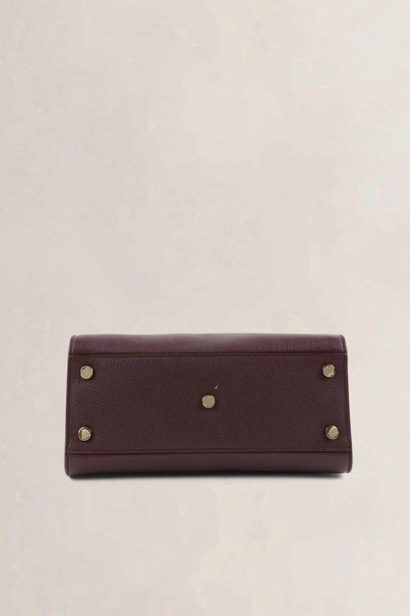 Saint Laurent Burgundy Sac De Jour Baby Crossbody Bag