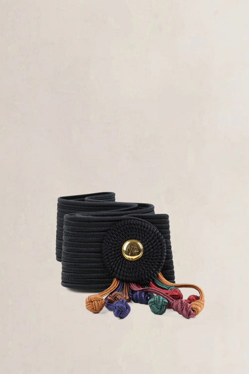 Nina Ricci Vintage Black Belt
