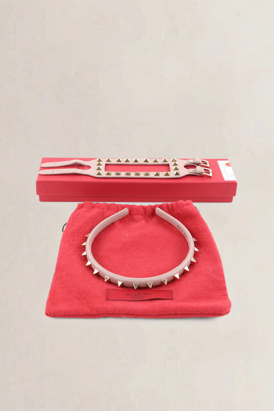 Valentino Garavani Rockstud leather set — preloved