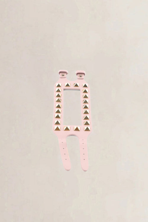 Valentino Garavani Rockstud Leather Set: Headband & Wide Wrap Bracelet