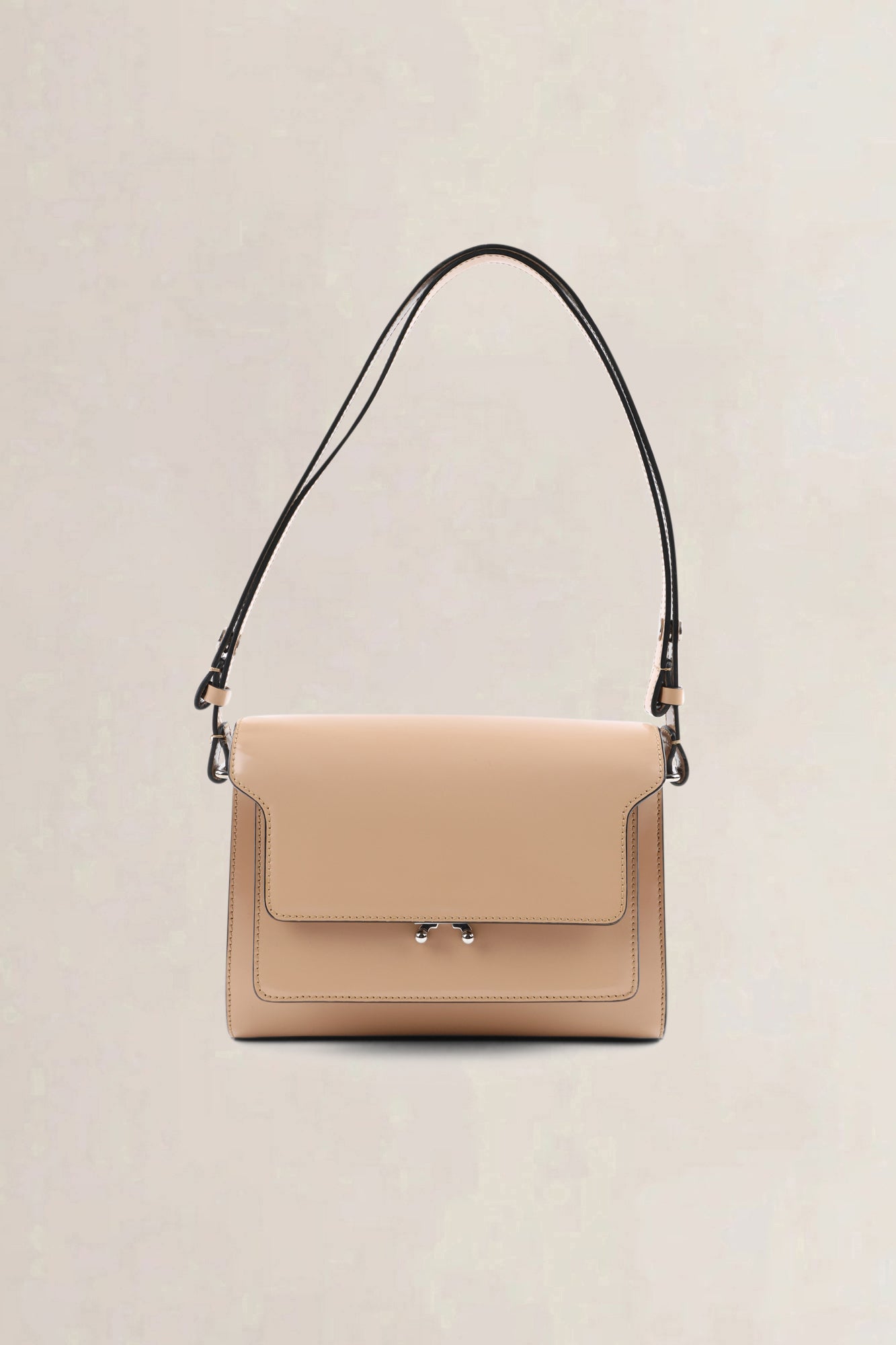 Marni Tan/Beige Trunk Crossbody Bag