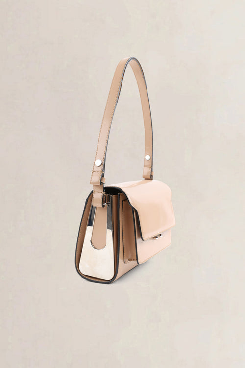 Marni Tan/Beige Trunk Crossbody Bag