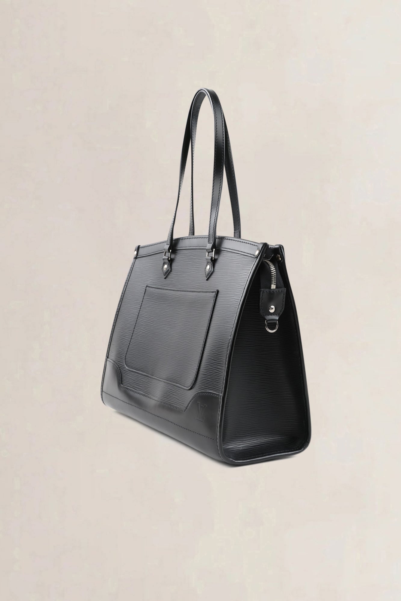 Louis Vuitton Black Epi Leather Madeleine GM Shoulder Bag