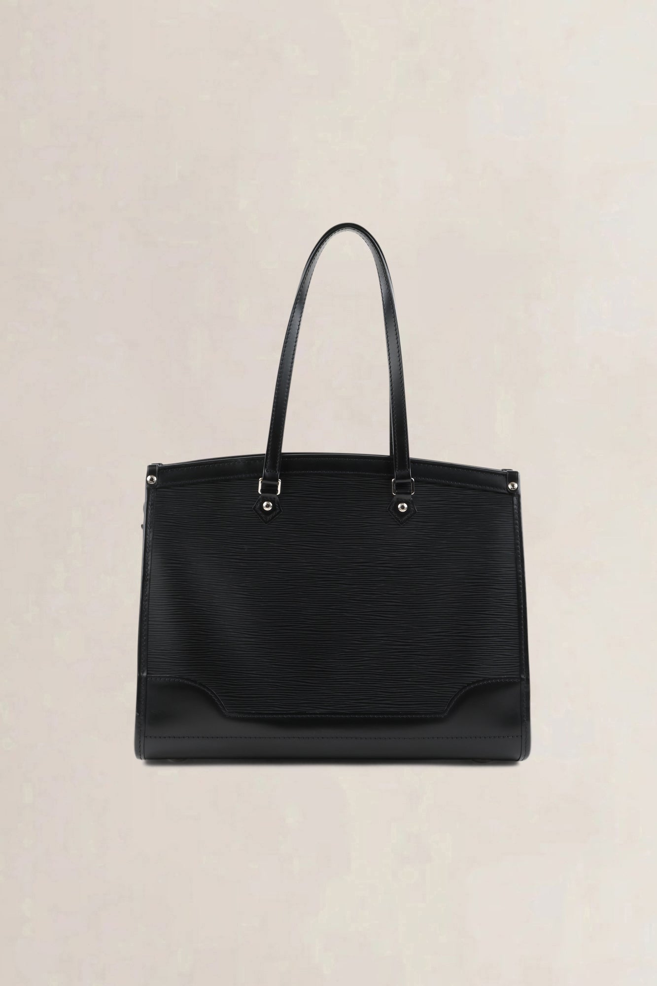 Louis Vuitton Black Epi Leather Madeleine GM Shoulder Bag