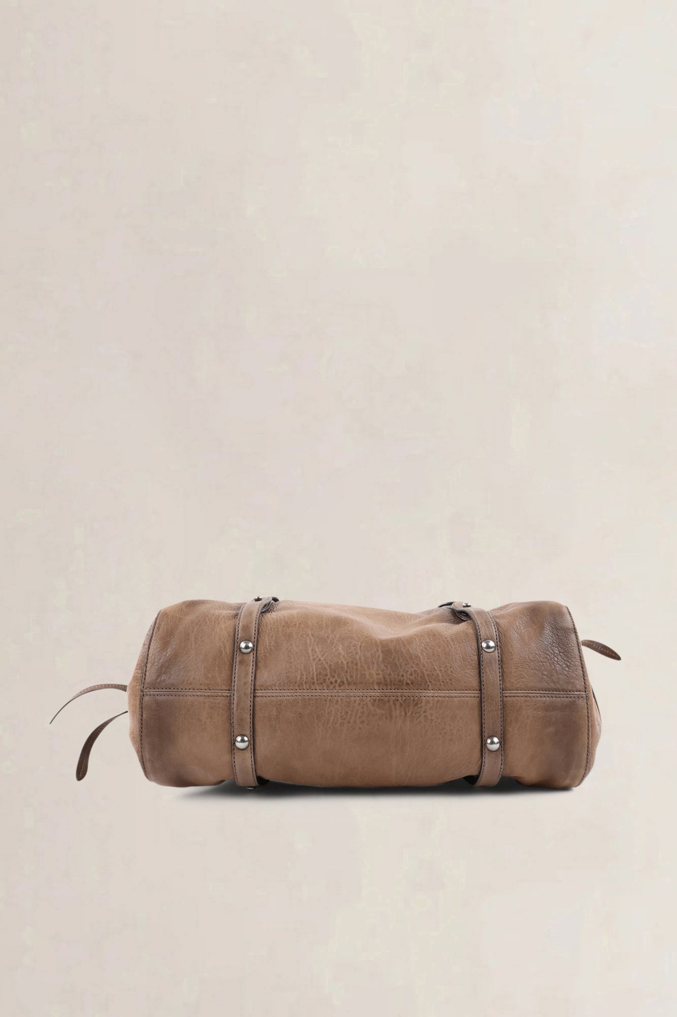 Miu Miu Monk Satchel brown nappa — preloved