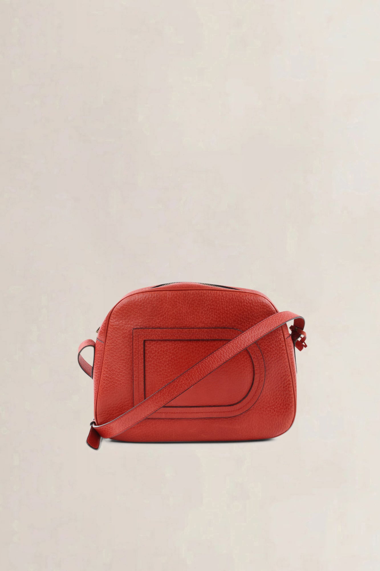 Delvaux Red Leather — preloved