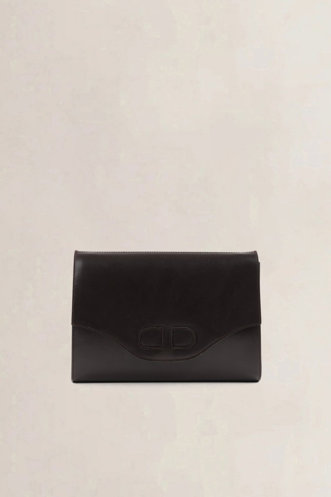 Delvaux Brown Leather Bourgogne Crossbody Bag
