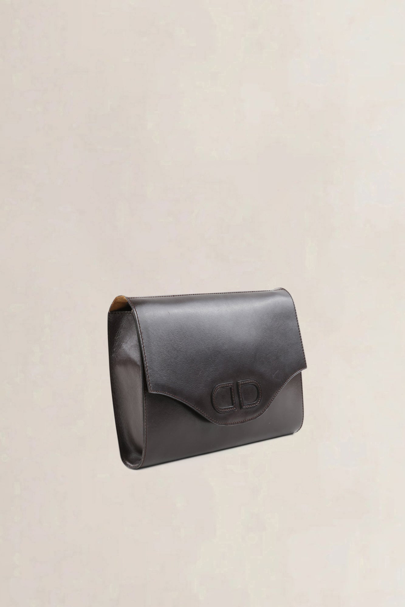 Delvaux Bourgogne Brown Box Calf — vintage