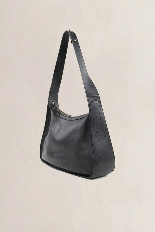 Delvaux Black Pensée Shoulder Bag