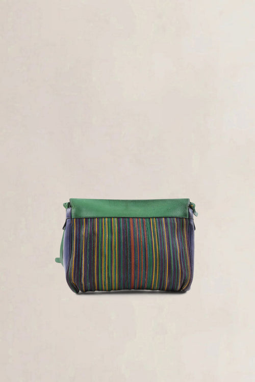 Delvaux Multicolor Toile De Cuir Merlot Crossbody Bag