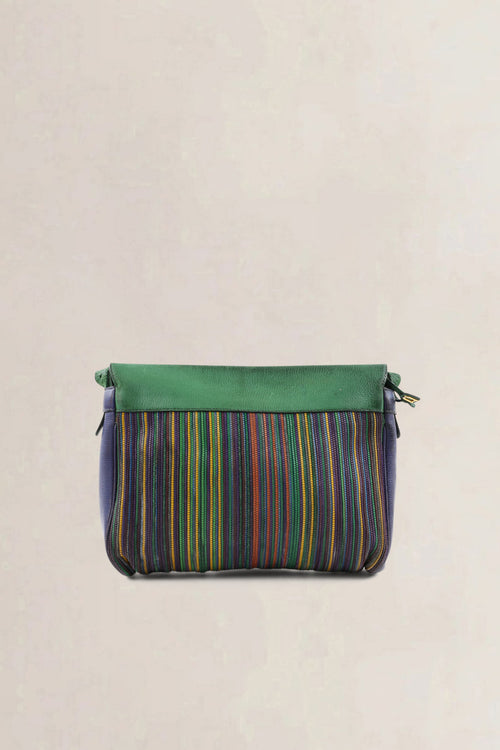 Delvaux Multicolor Toile De Cuir Merlot Crossbody Bag