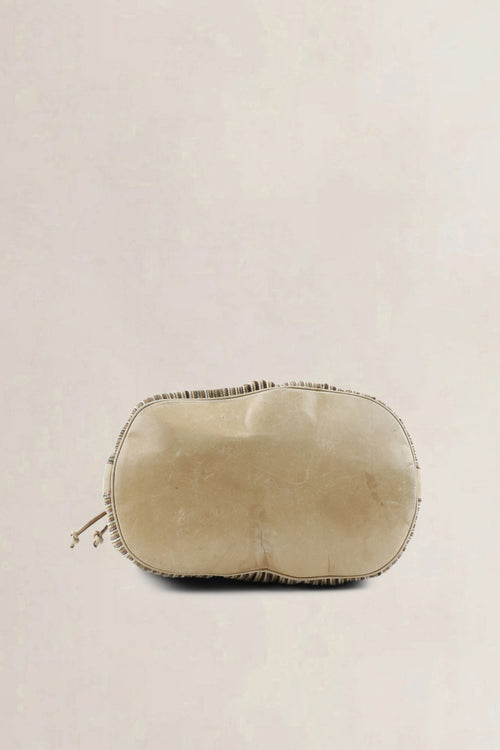 Delvaux Brown Toile de Cuir Shoulder Bag