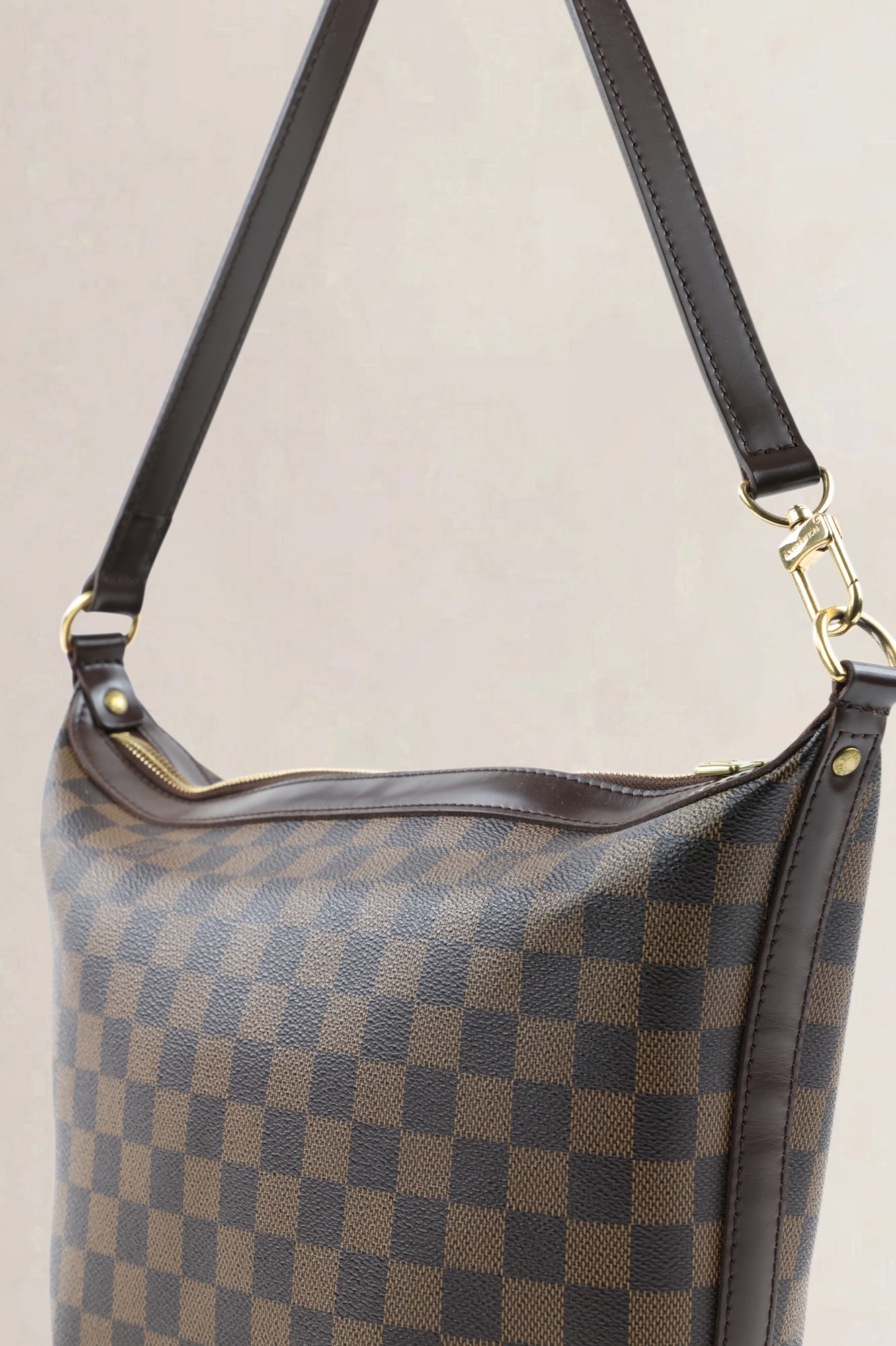 Louis Vuitton Damier Ebene Illovo MM Shoulder Bag