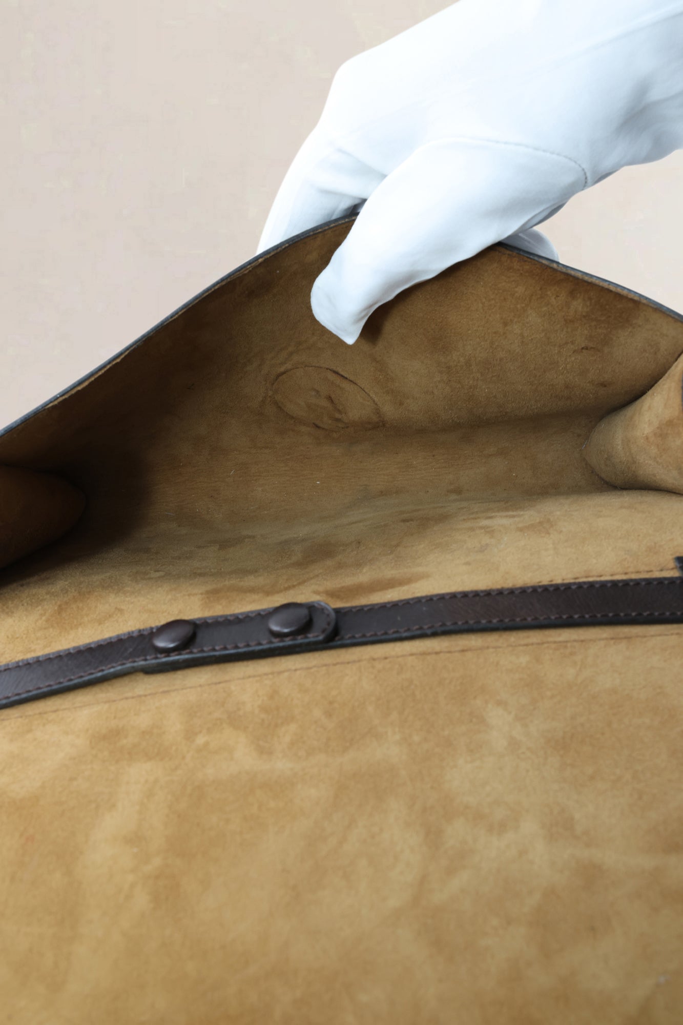 Delvaux Brown Leather Bourgogne Crossbody Bag