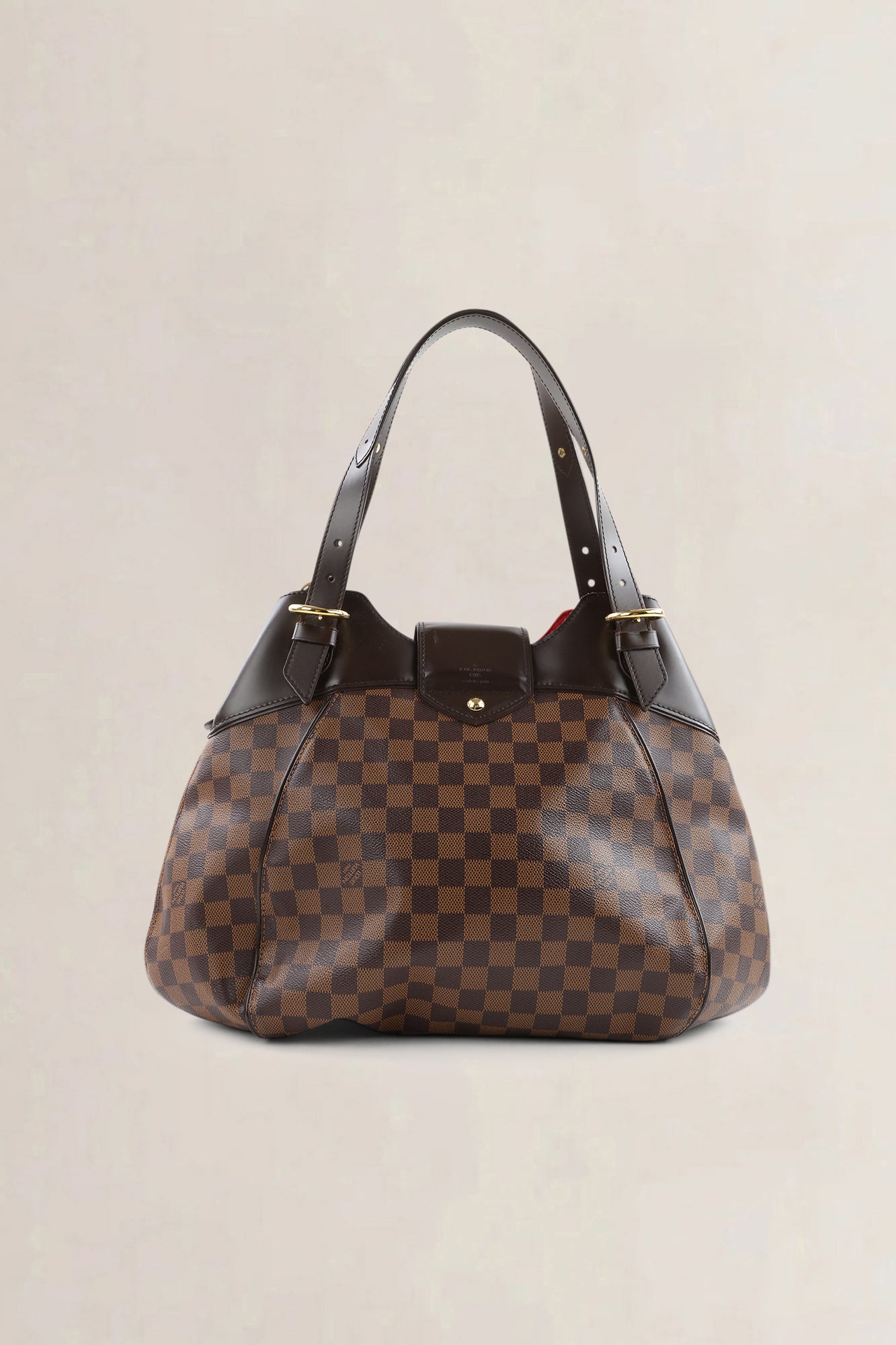 Louis Vuitton Damier Ebene Sistena GM Shoulder Bag
