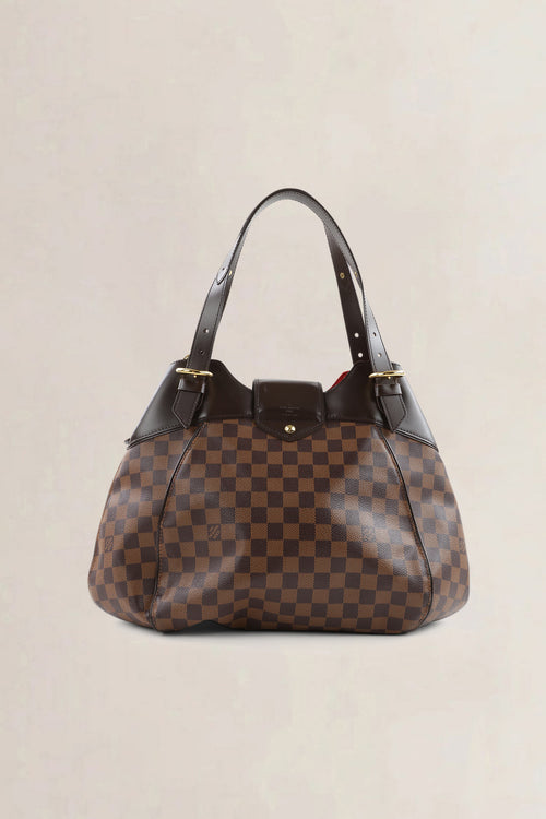 Louis Vuitton Damier Ebene Sistena GM Shoulder Bag