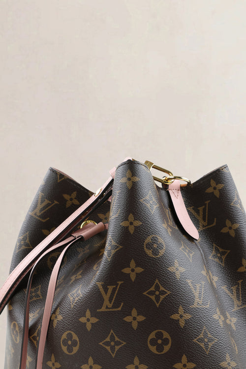 Louis Vuitton Pink NéoNoé MM Monogram Shoulder Bag