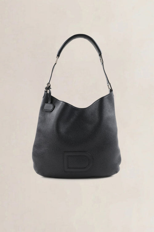 Delvaux Black Le Louise PM Shoulder Bag