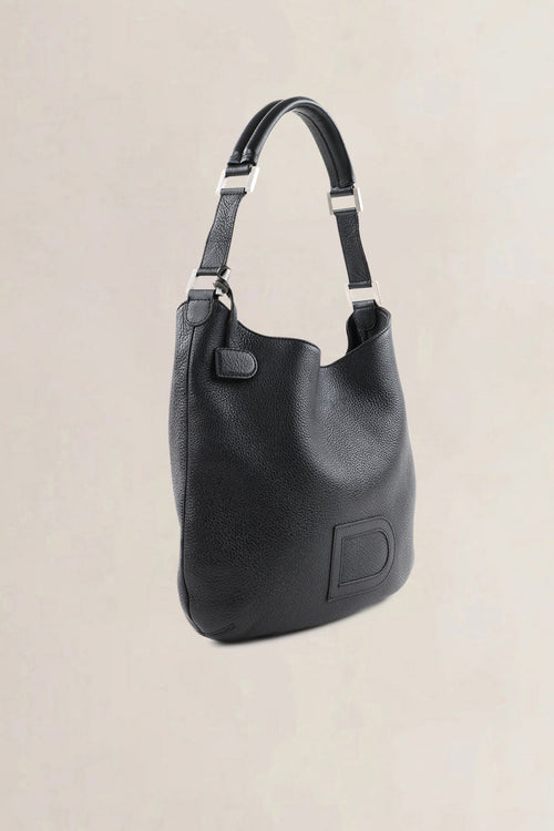 Delvaux Black Le Louise PM Shoulder Bag