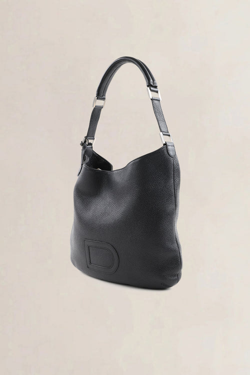 Delvaux Black Le Louise PM Shoulder Bag