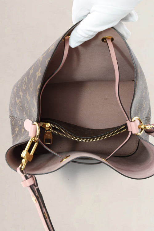 Louis Vuitton Pink NéoNoé MM Monogram Shoulder Bag