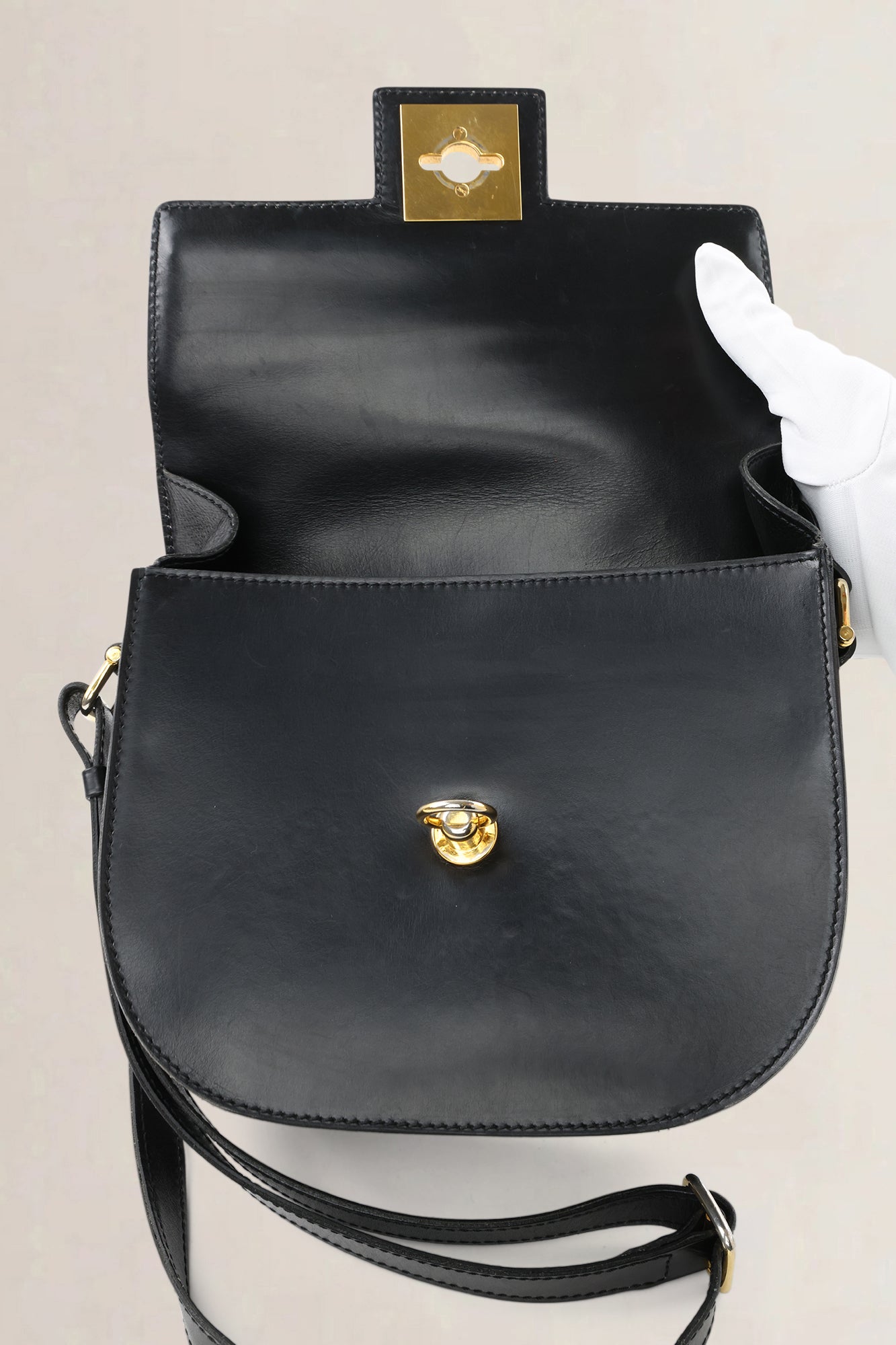 Céline Black Leather — vintage
