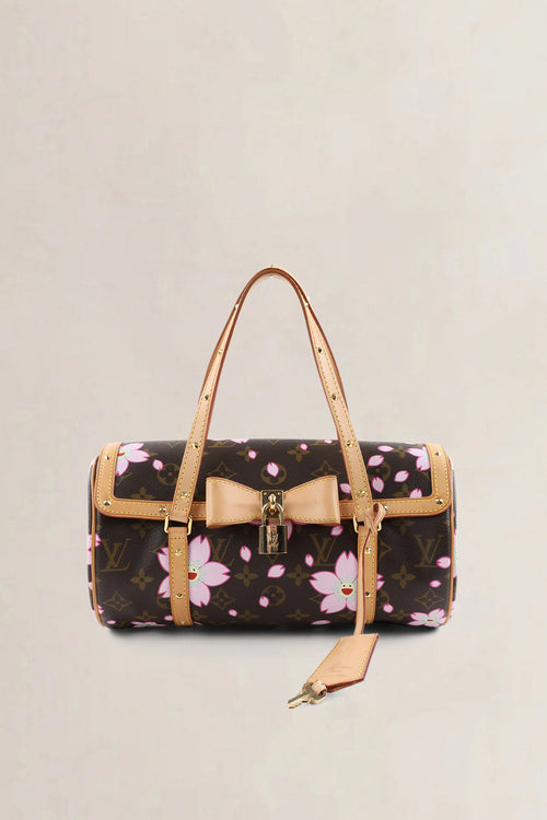 Louis Vuitton x Takashi Murakami Cherry Blossom Papillon Shoulder Bag