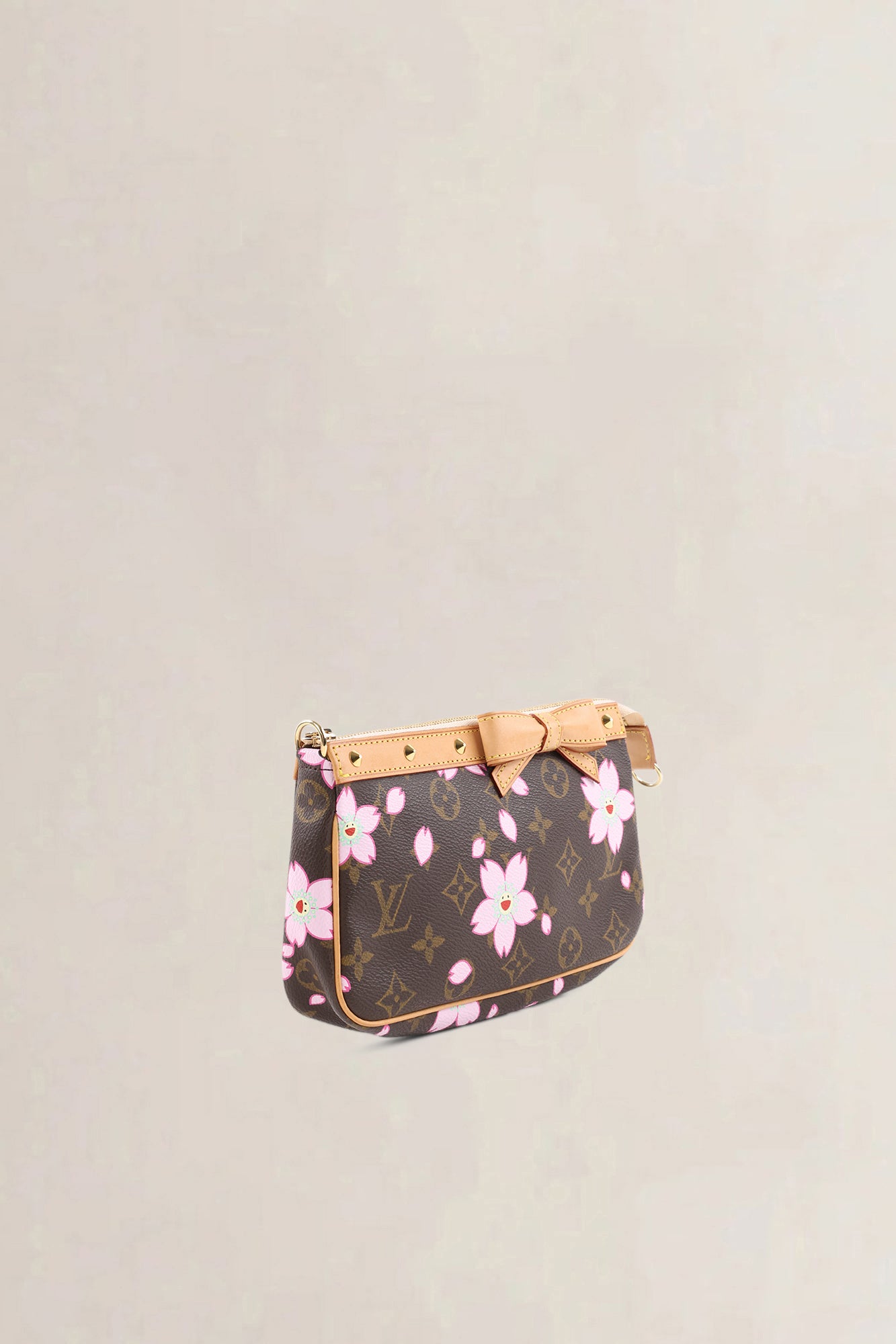 Louis Vuitton x Takashi Murakami Cherry Blossom Pocchette Accessoires Crossbody Bag
