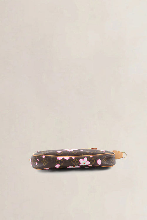 Louis Vuitton x Takashi Murakami Cherry Blossom Pocchette Accessoires Crossbody Bag