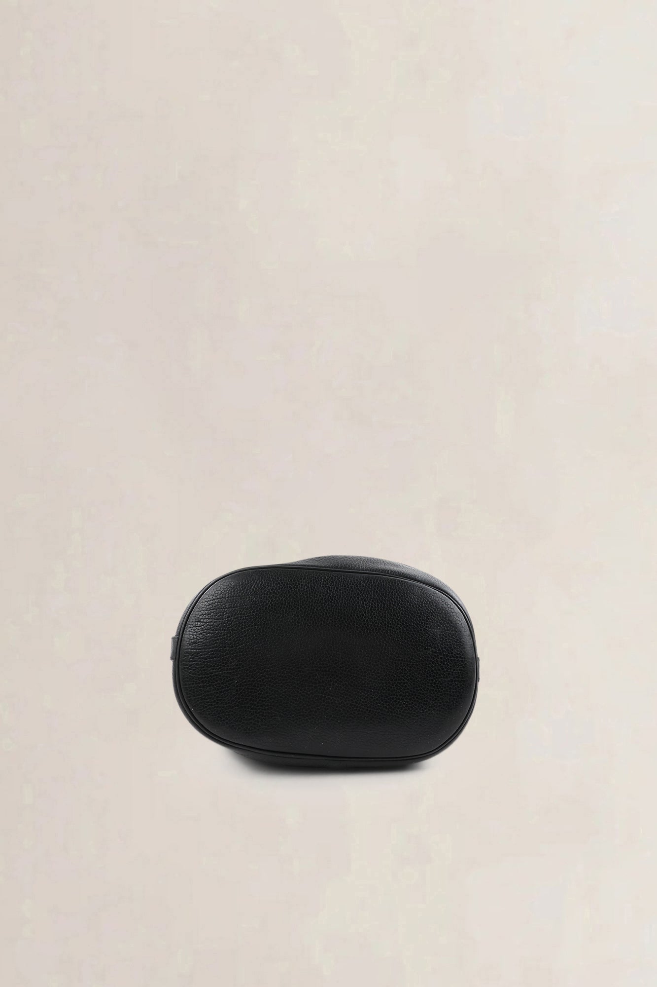 Delvaux Black Leather Calicot — vintage