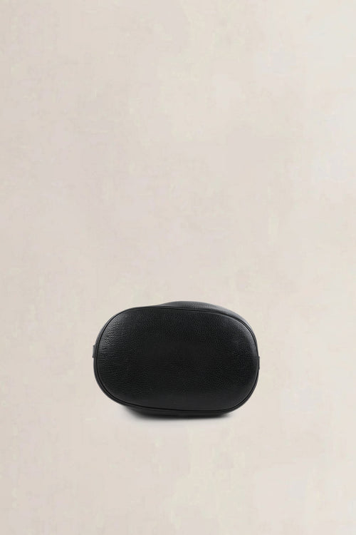 Delvaux Black Leather Calicot Crossbody Bag