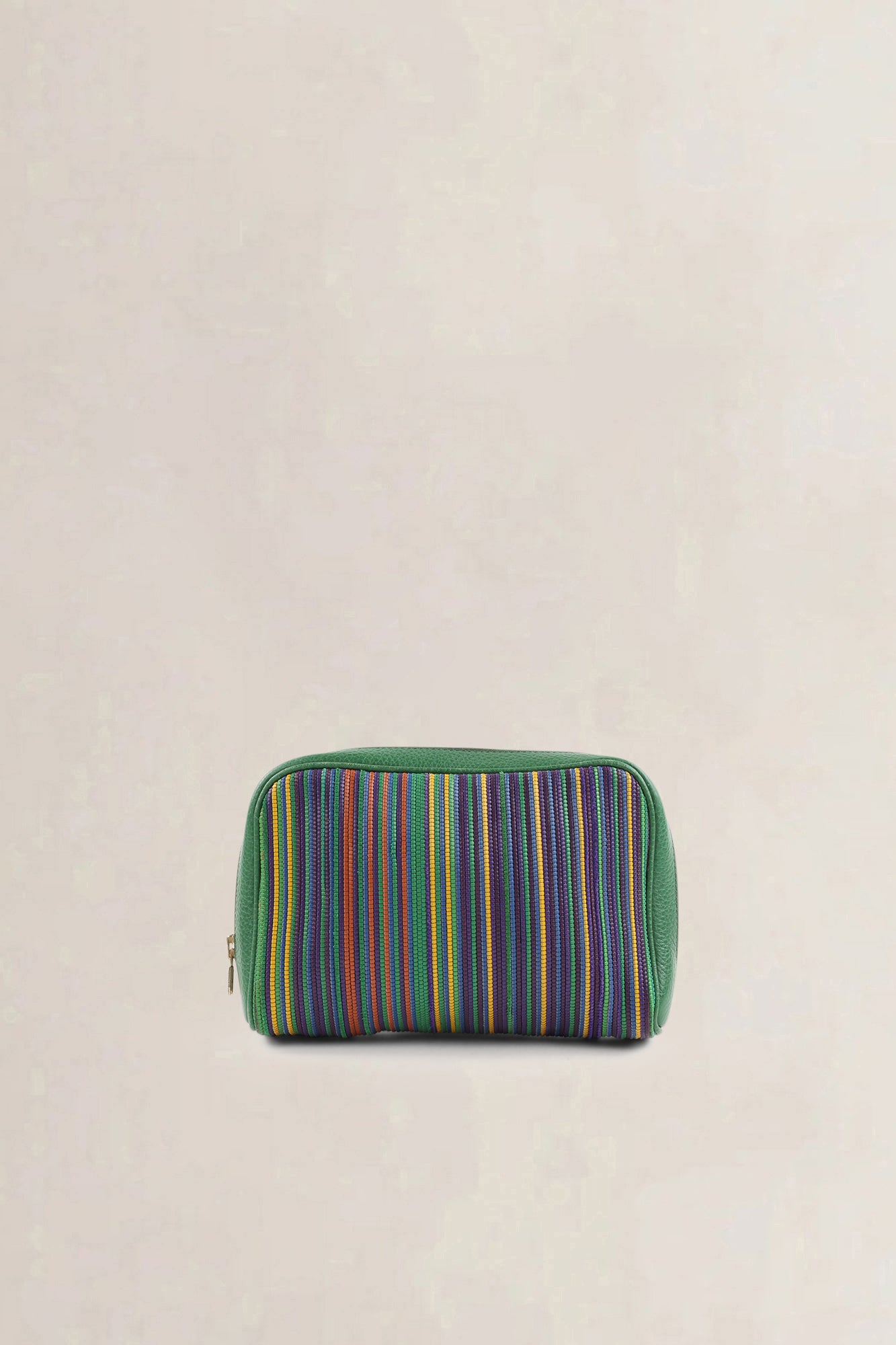 Delvaux Multicolor Toile de Cuir Pouch