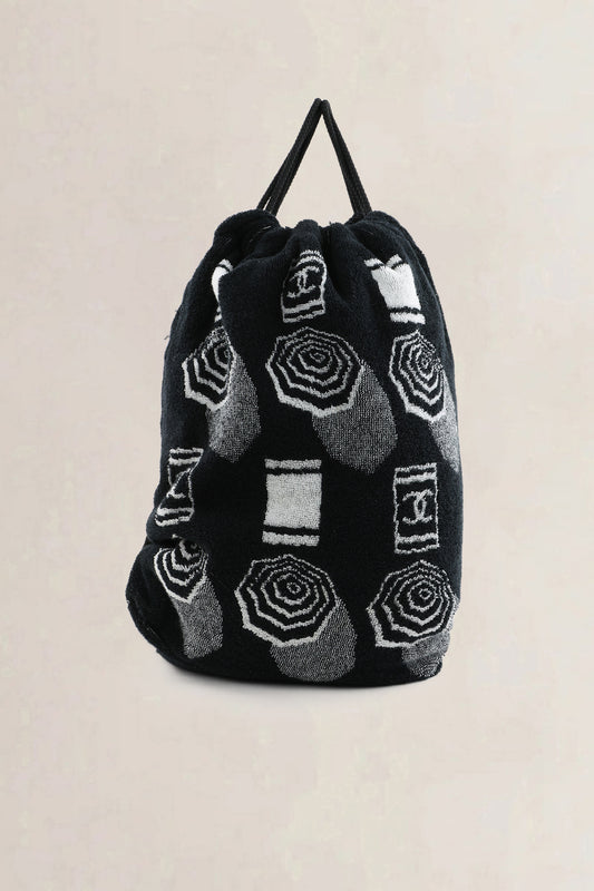 Chanel CC Cotton Beach Bag, Pochette & Bath Towel Set