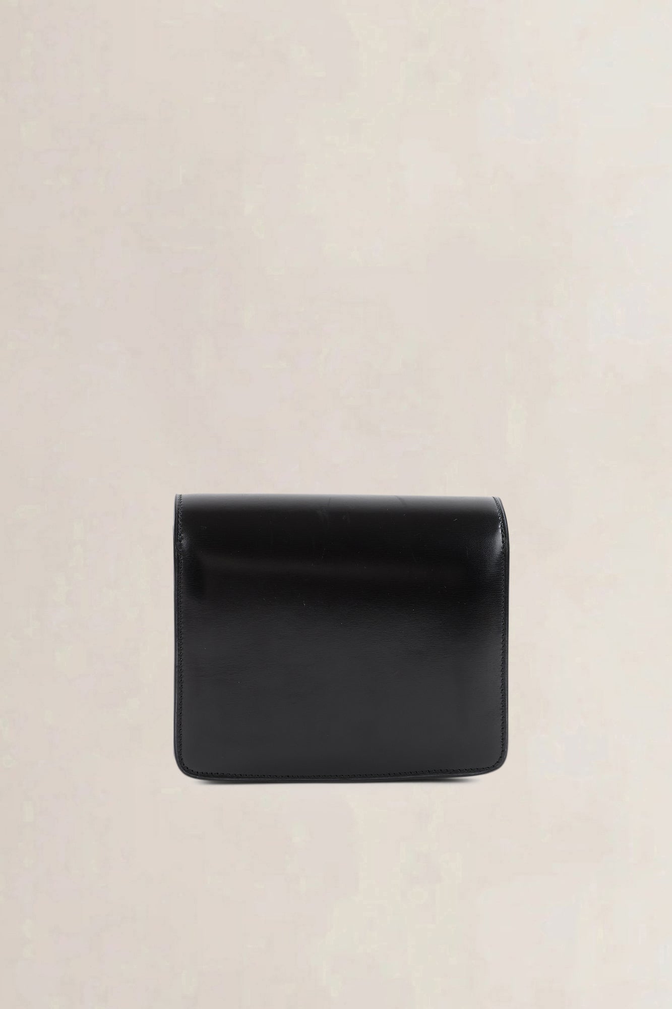 Céline Black Leather Classic Box Small Crossbody Bag