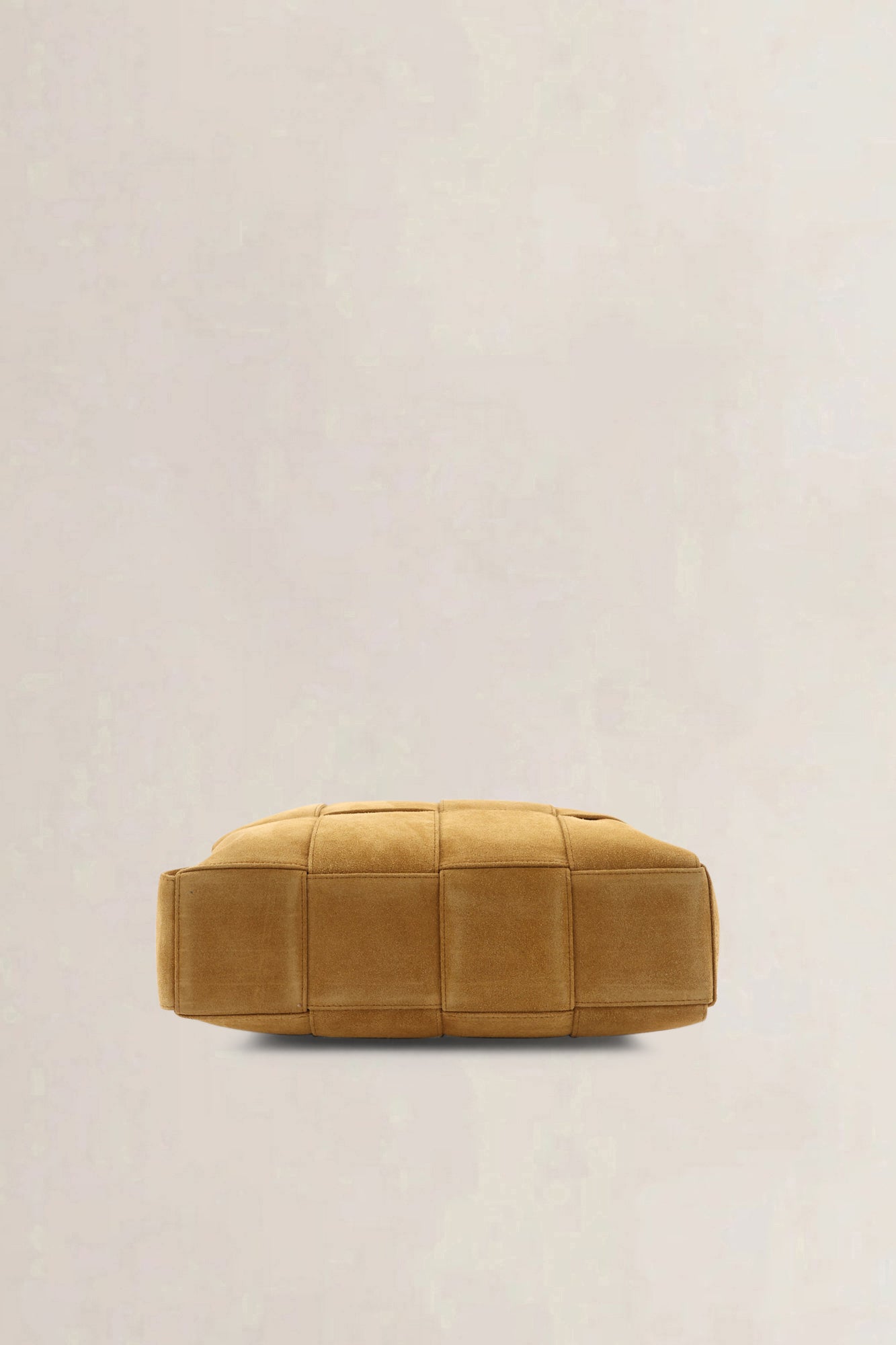 Bottega Veneta Camel Suede Small Arco Tote Bag