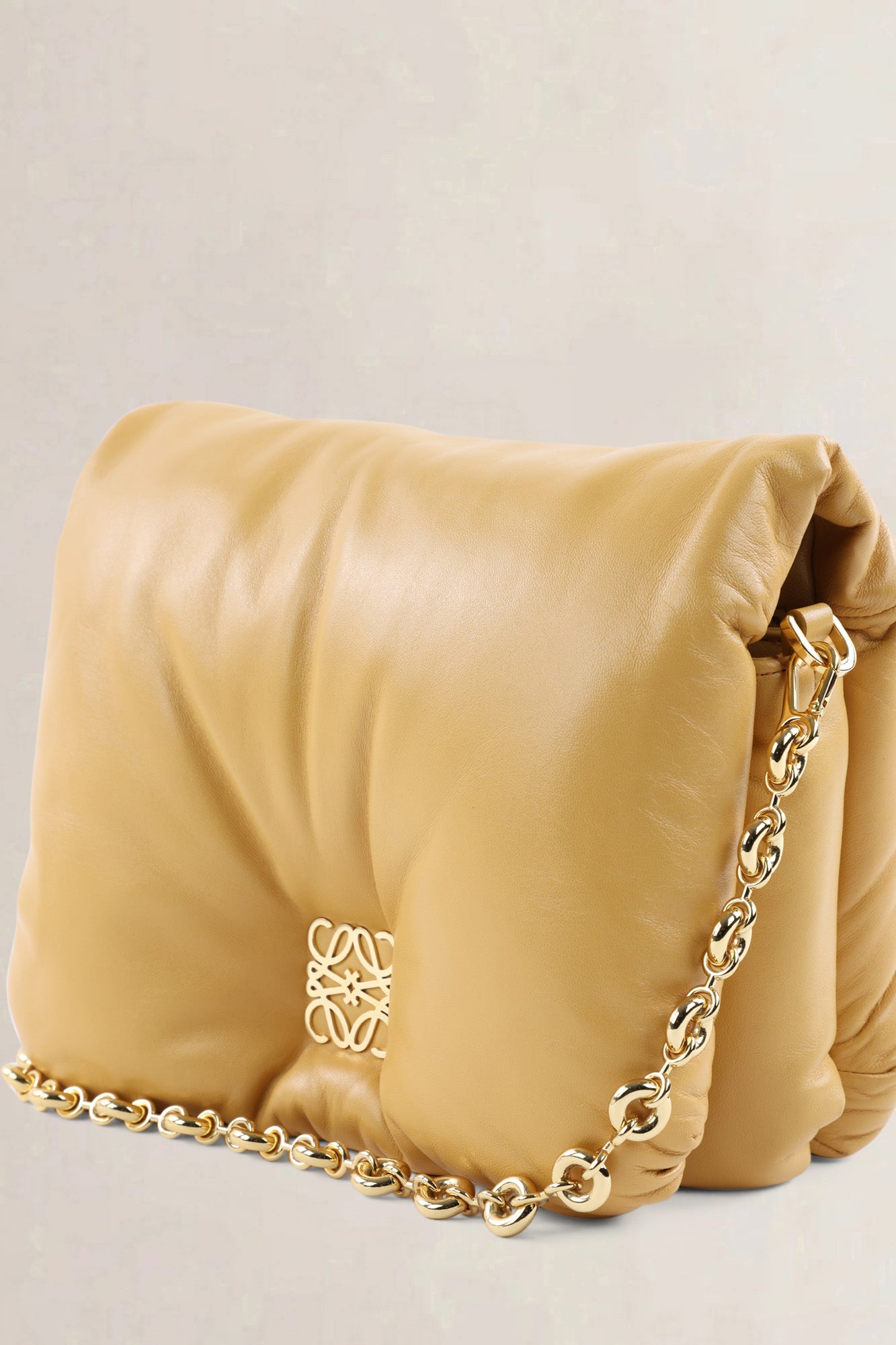 Loewe Goya Camel Yellow Calf — preloved