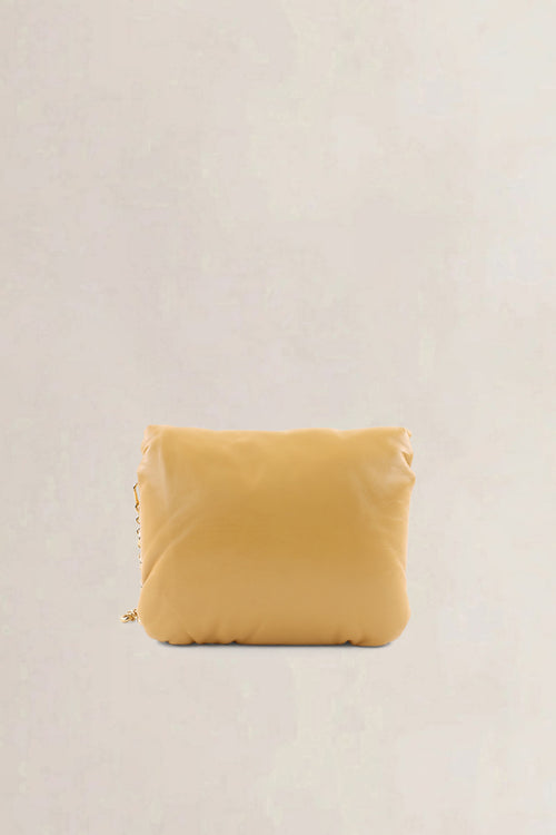 Loewe Camel Yellow Calf Leather Goya Shoulder Bag