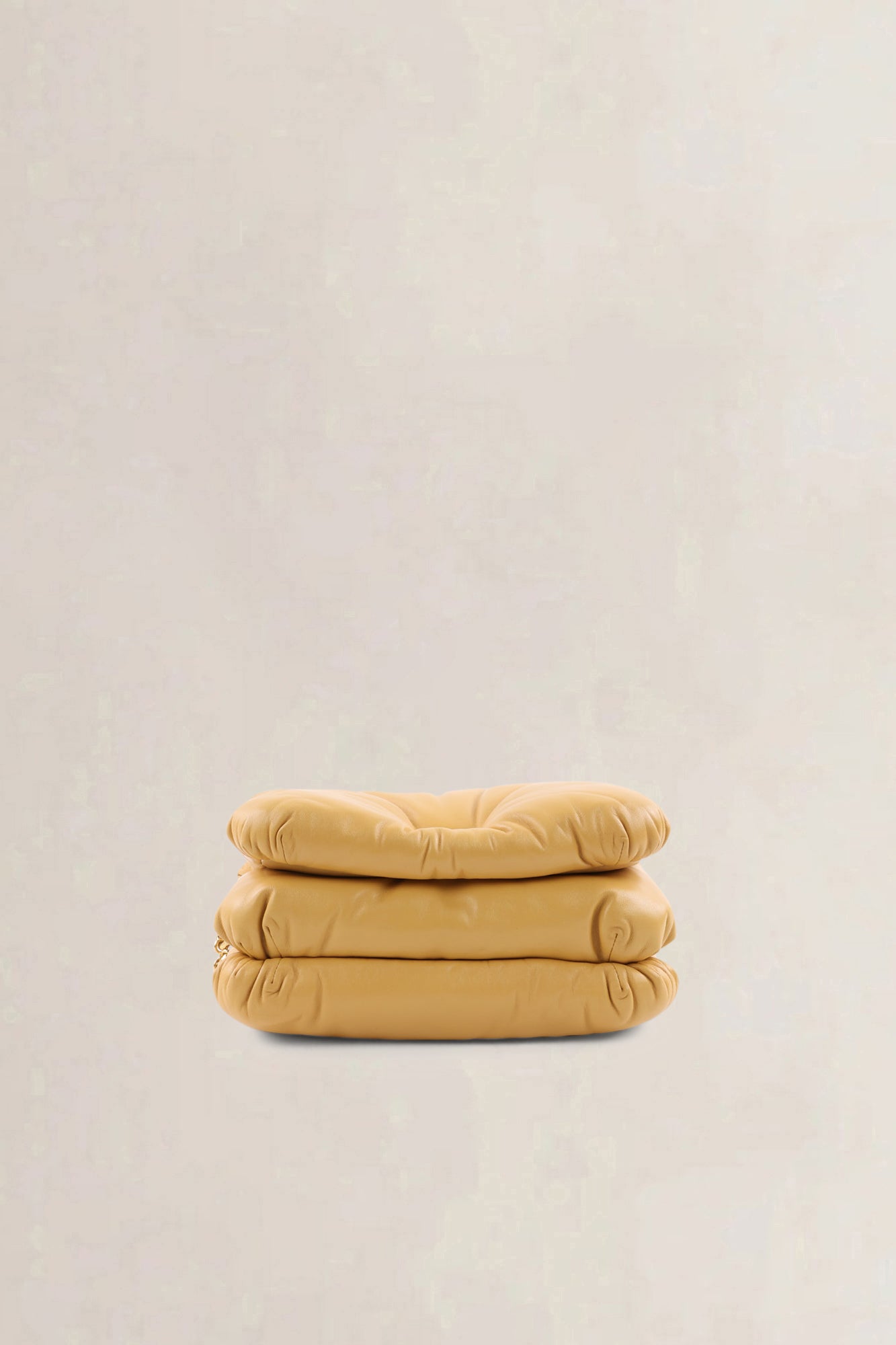 Loewe Camel Yellow Calf Leather Goya Shoulder Bag