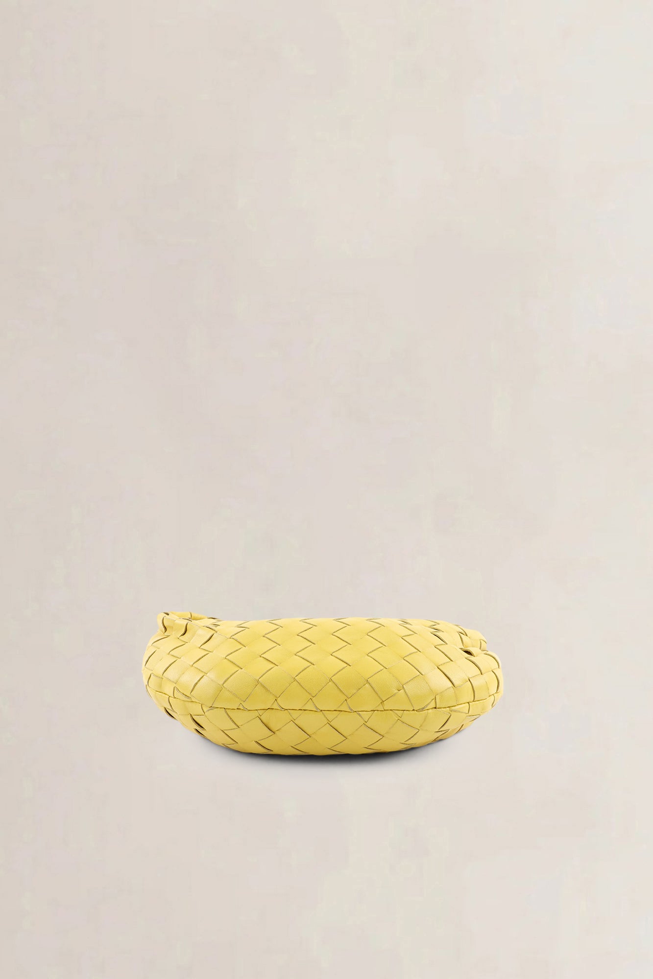 Bottega Veneta Yellow Jodie Small Top Handle Bag