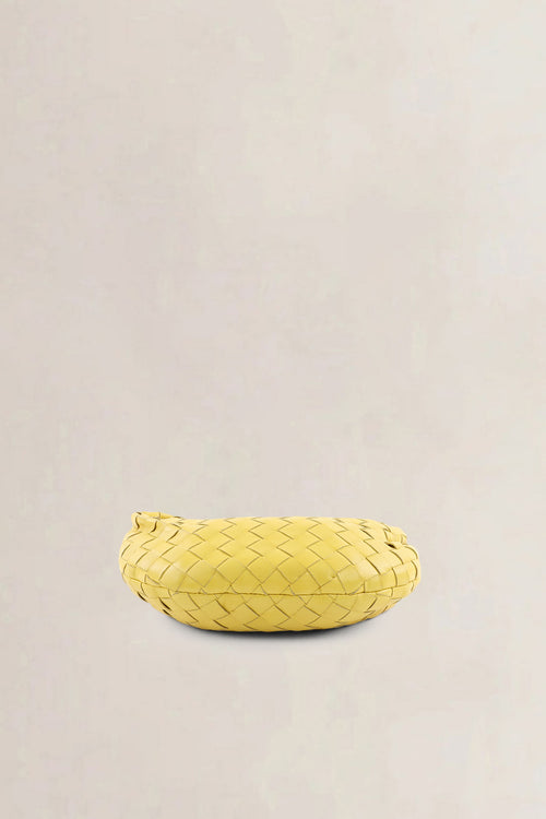 Bottega Veneta Yellow Jodie Small Top Handle Bag