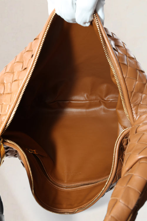 Bottega Veneta Brown Jodie Small Shoulder Bag