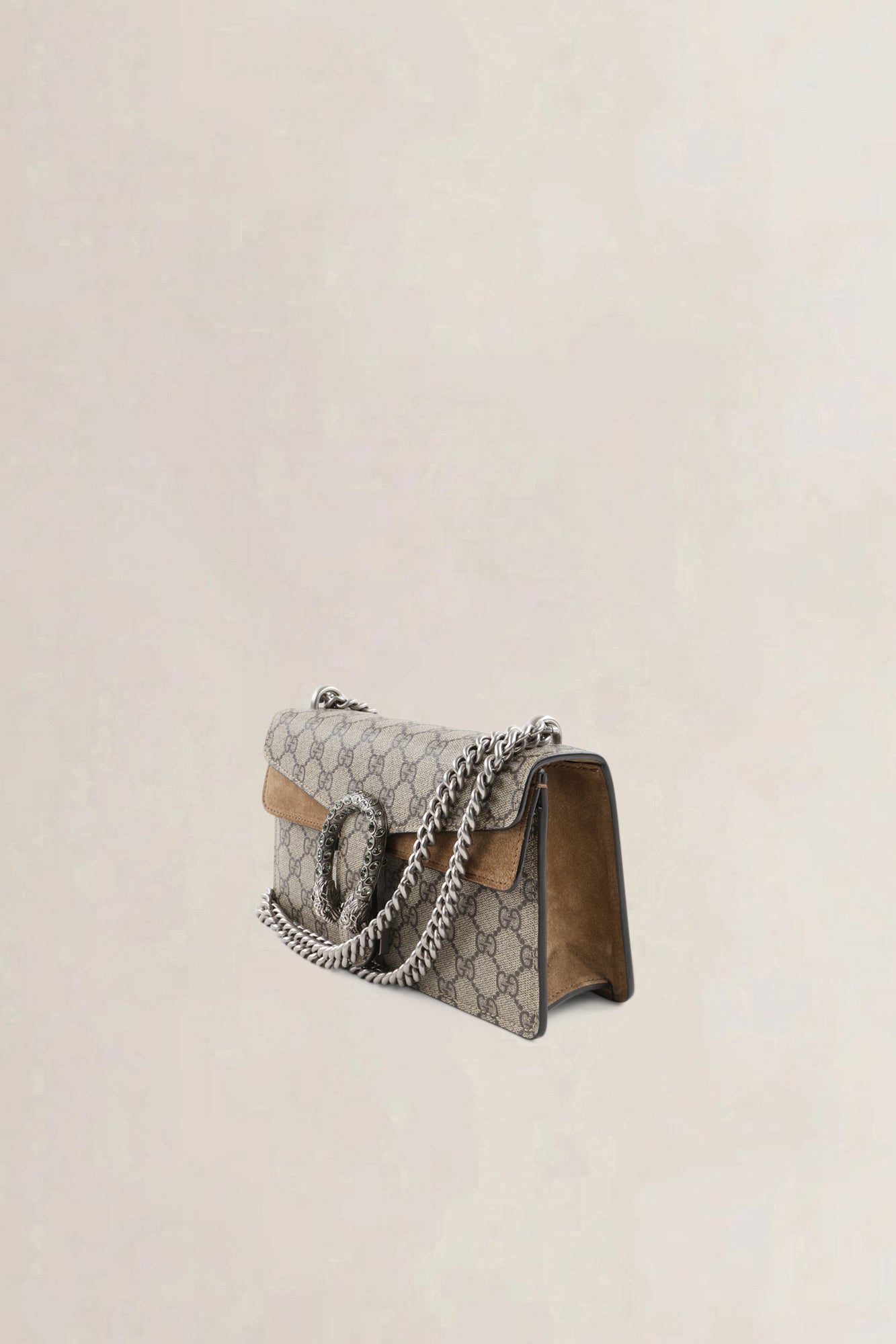 Gucci GG Supreme Canvas/Suède Dionysus Crossbody Bag