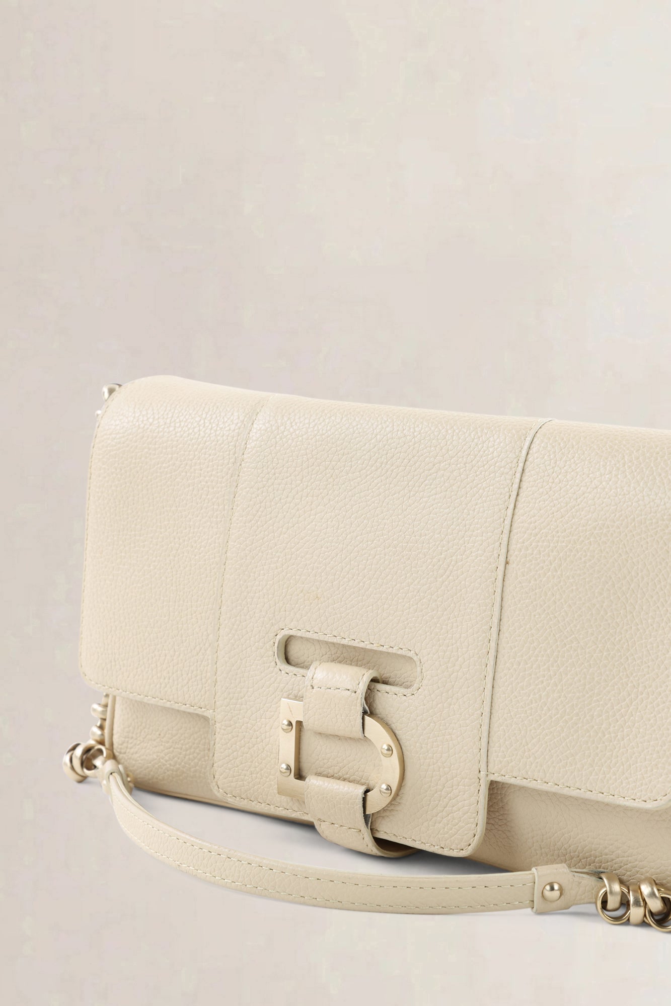 Delvaux Ivory Jumping Calf Colette — vintage