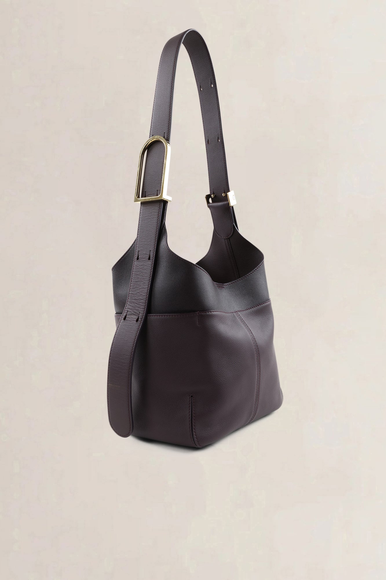 Delvaux Deep Purple/Black So Cool Mini Crossbody Bag