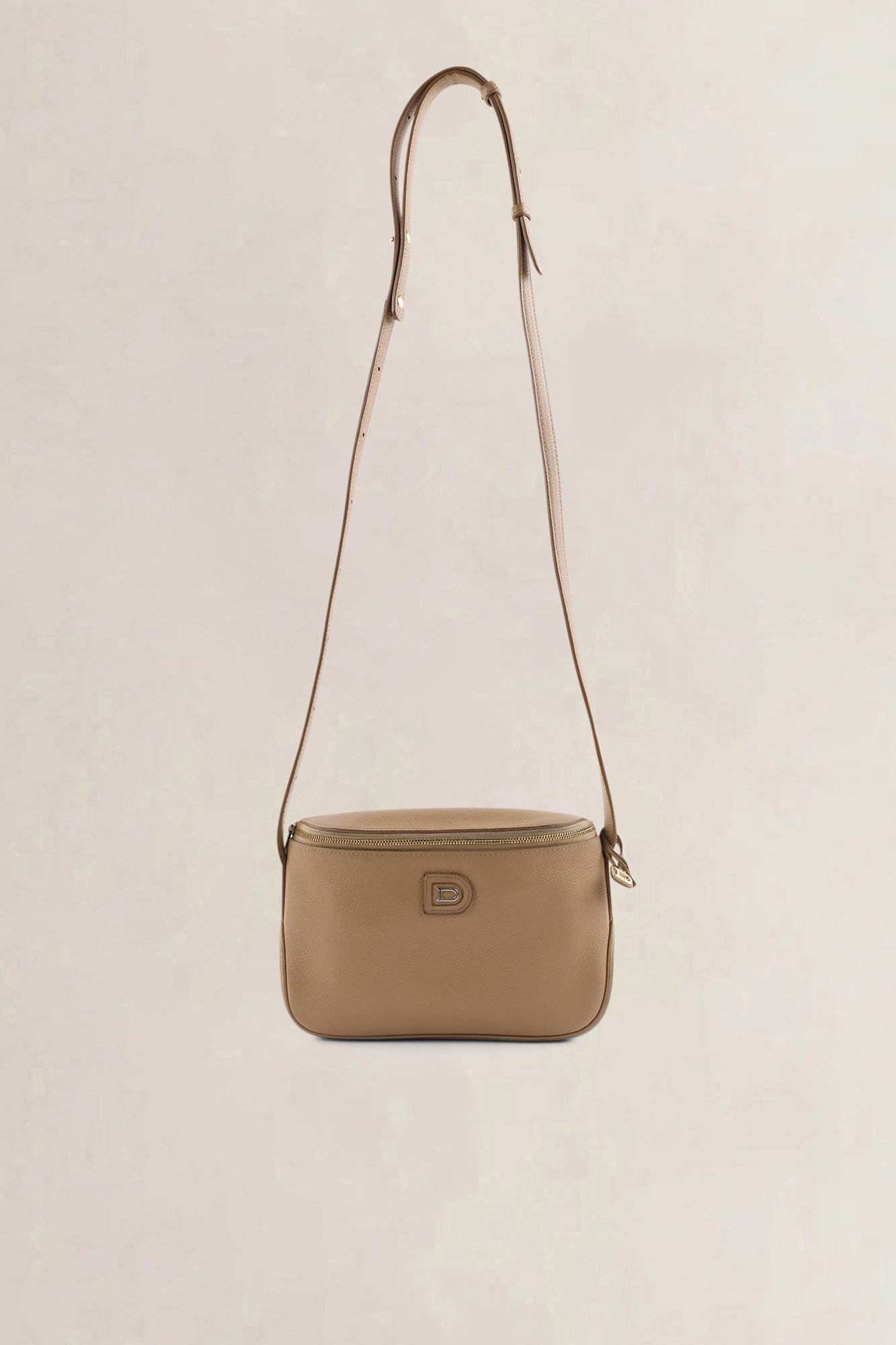 Delvaux Beige Macao Crossbody Bag