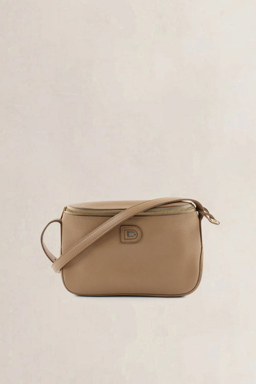 Delvaux Beige Macao Crossbody Bag