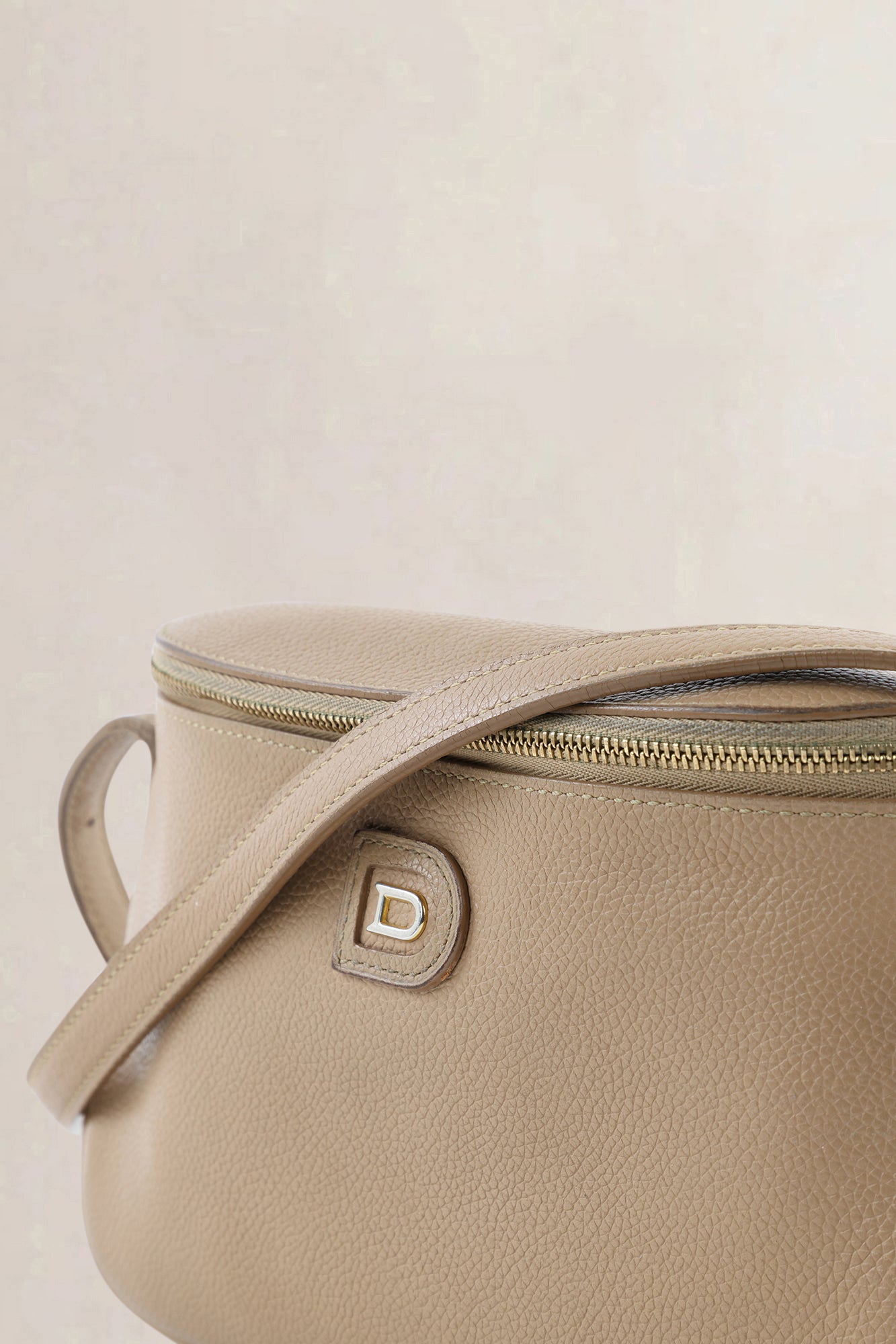 Delvaux Beige Macao Crossbody Bag