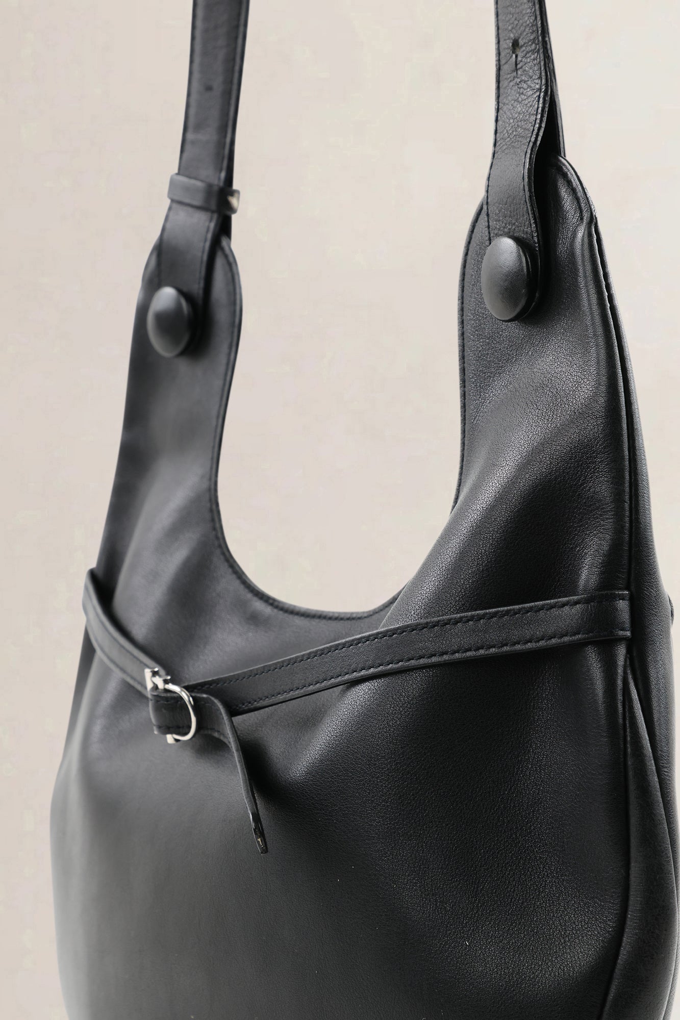 Delvaux Black Railway GM Crossbody Bag