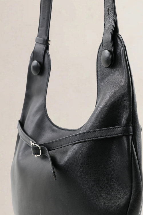 Delvaux Black Railway GM Crossbody Bag